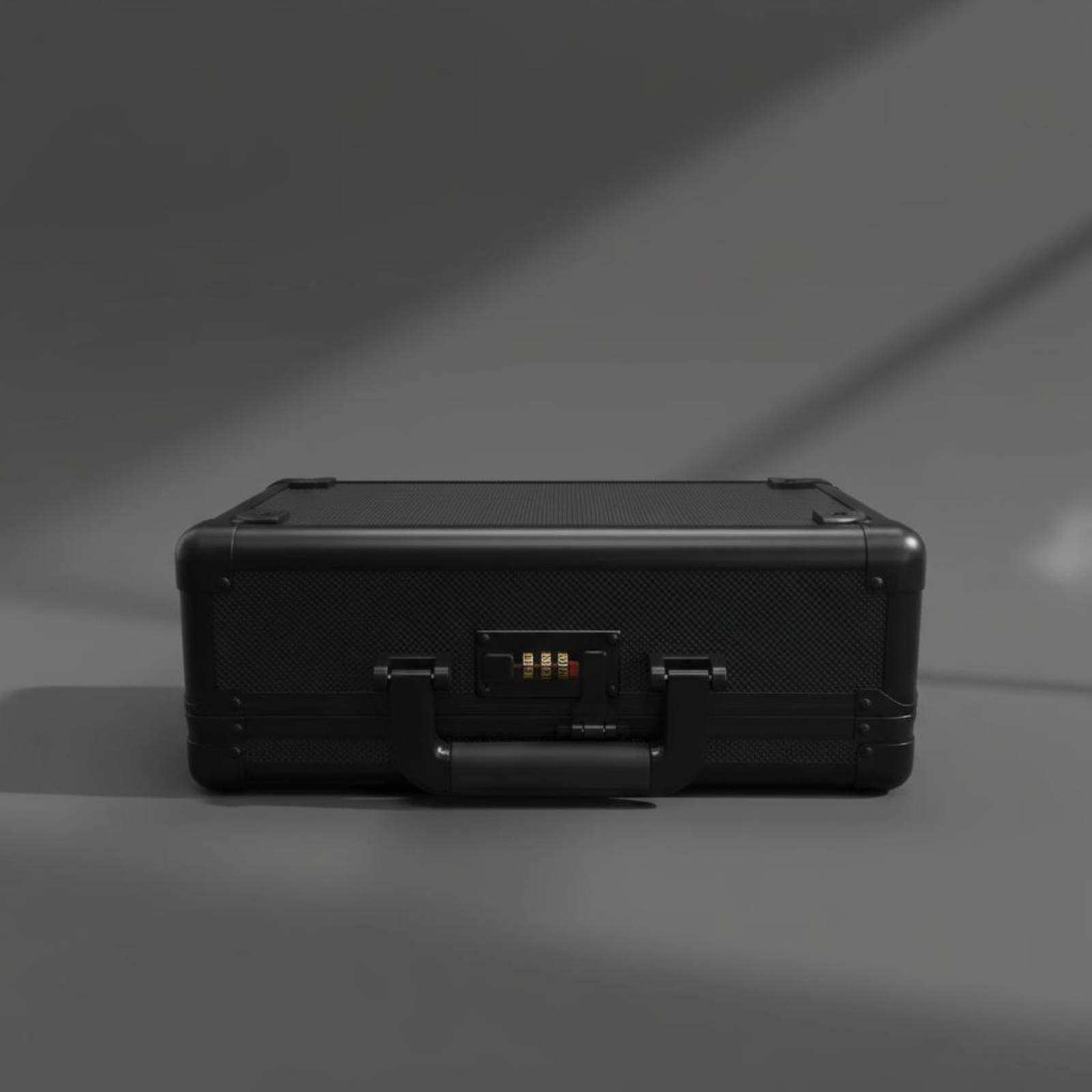Storage - Lockable Card Container Portable Handle Slab