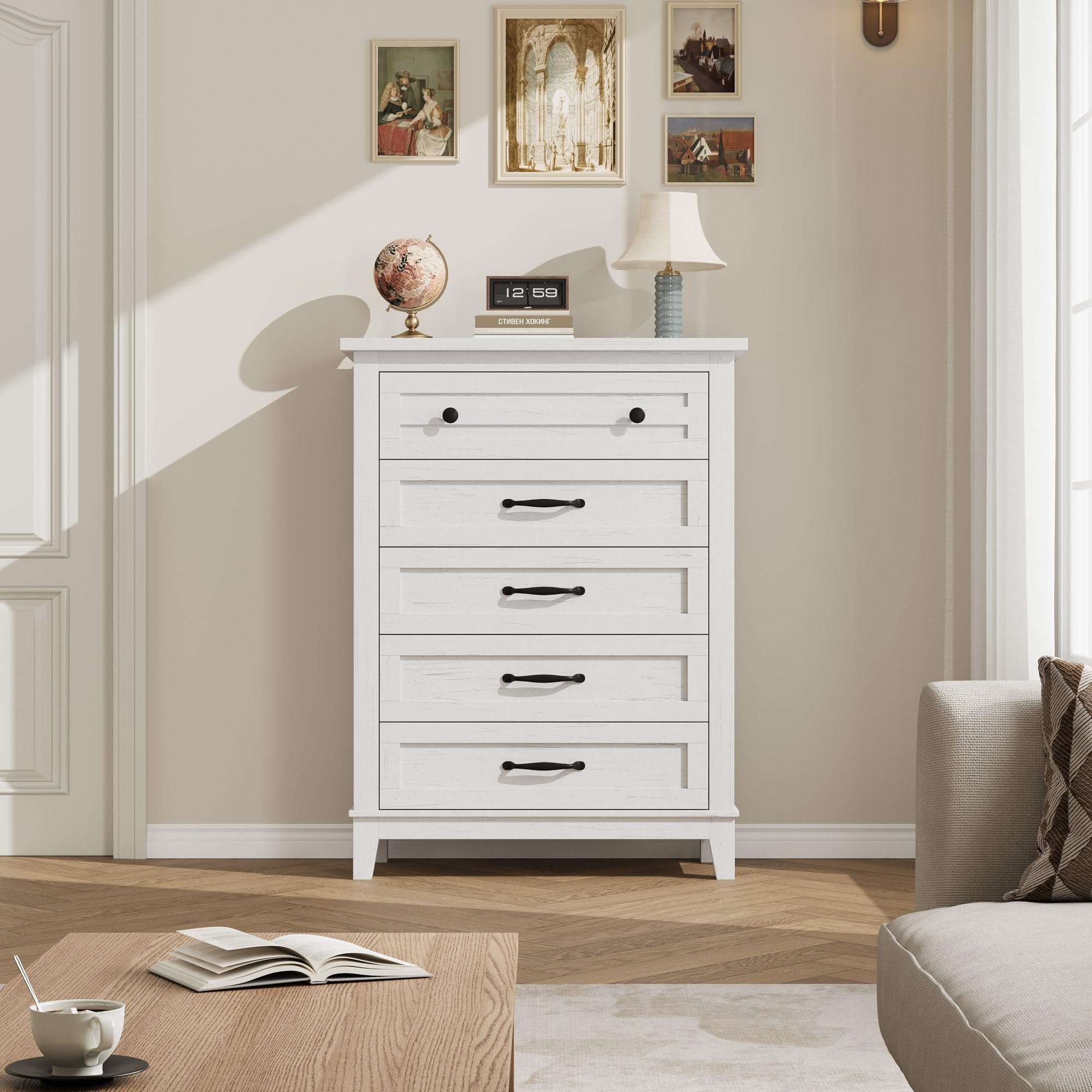 GarveeLife 5-Drawer Tall Verti - Bedroom Furniture review and price