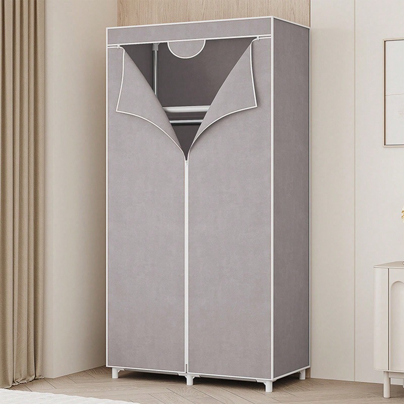 Red/Gray/Blue/Coffee Portable  - Wardrobe Closet Portable Fabric Cover review and price
