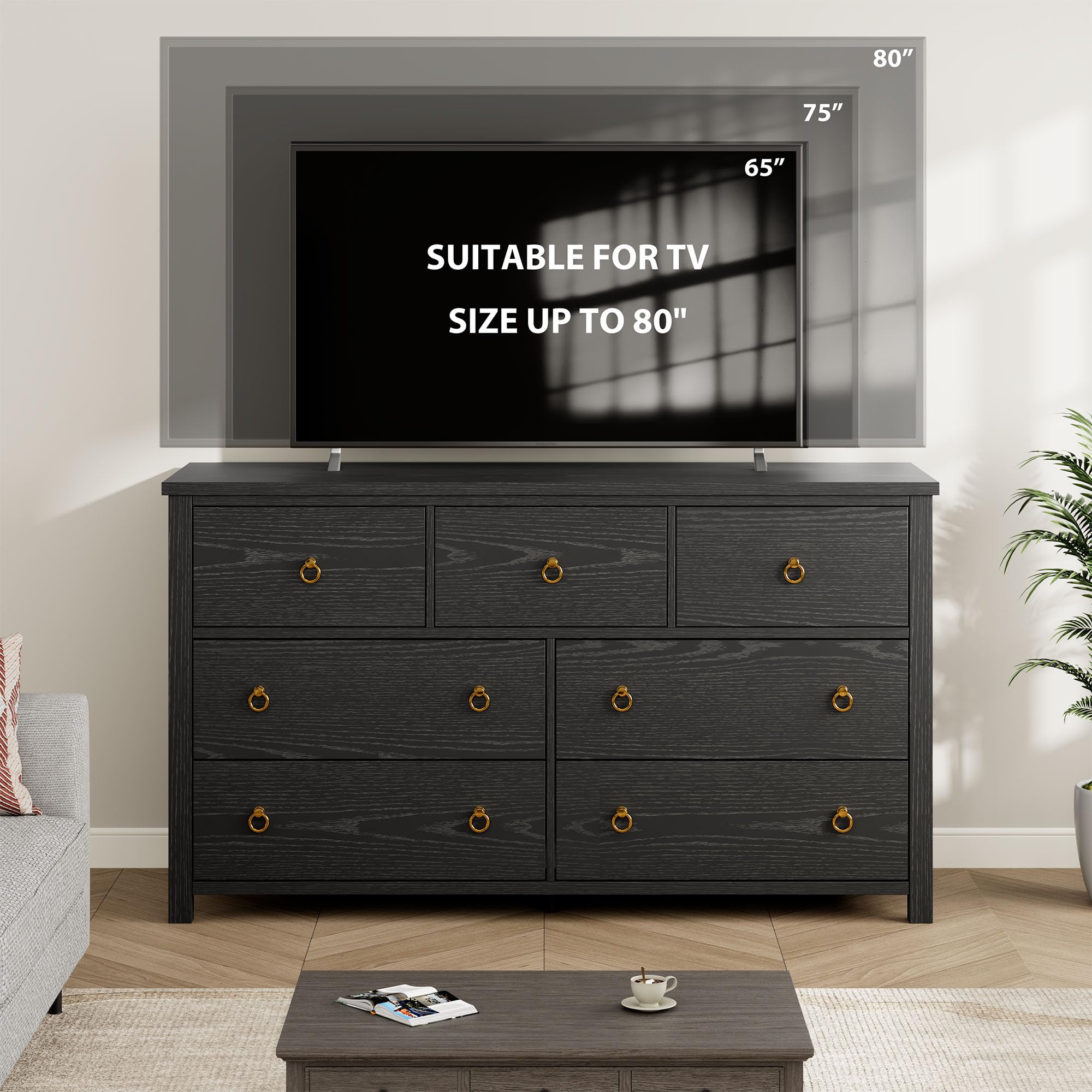 7 Drawer Dresser for Bedroom,  - Bedroom Furniture review and price