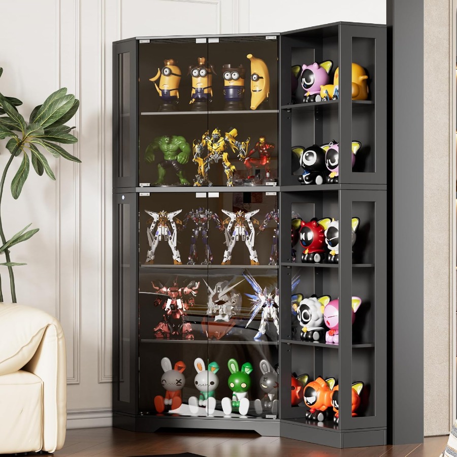 Corner display curio cabinet w - Storage review and price