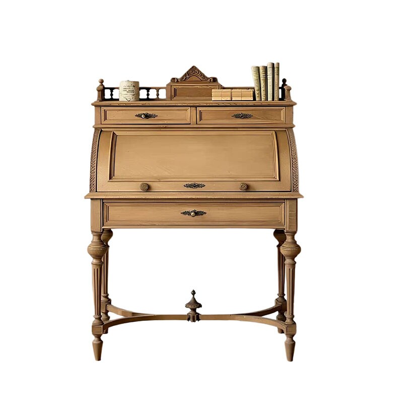 French Retro Solid Wood Clamsh - Tables review and price