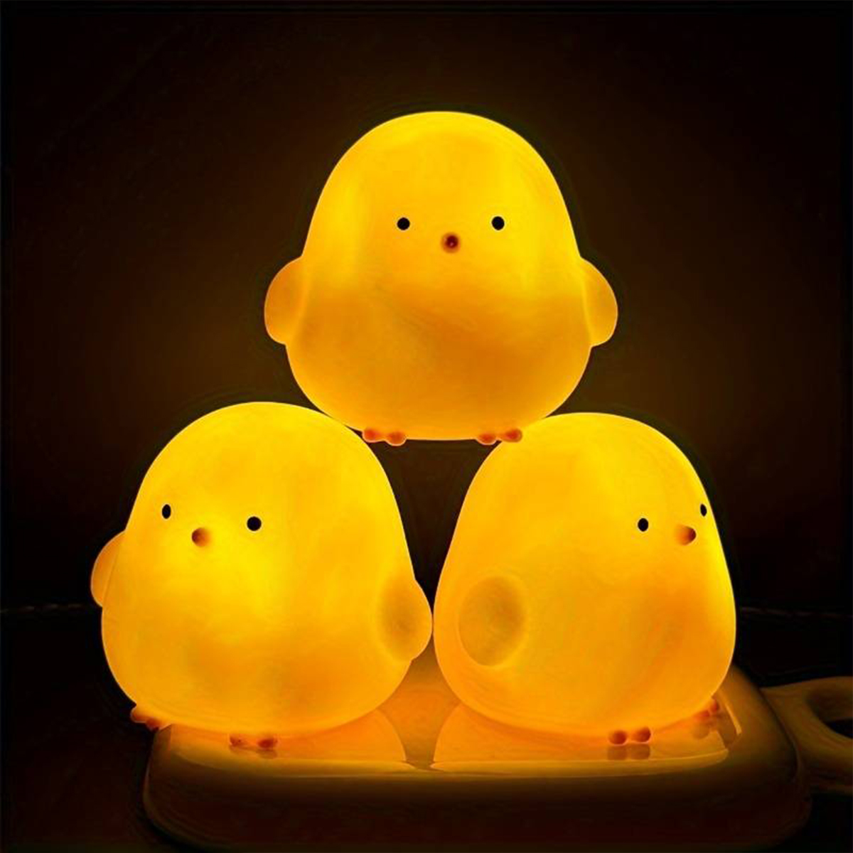 Cute Cartoon Duck Night Light, - Floating Nightstand With Led Light review and price